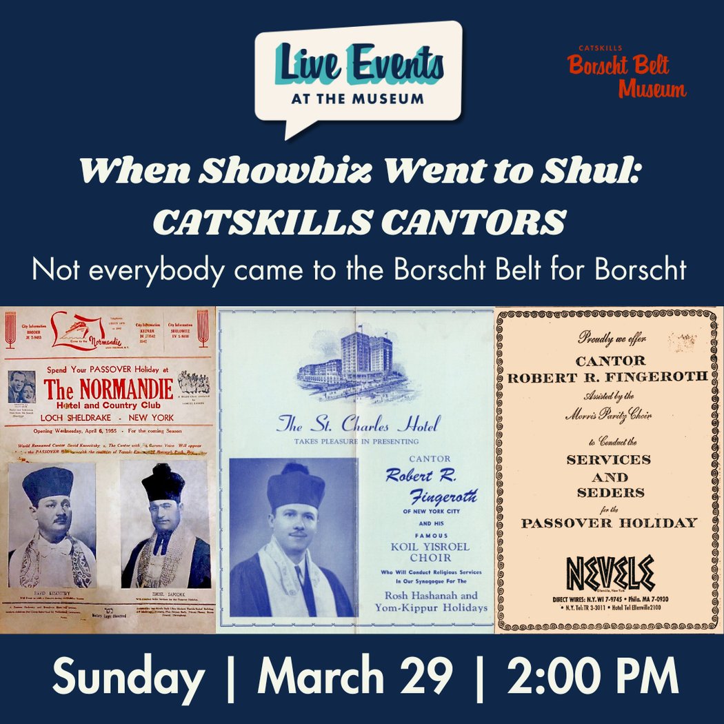 Catskills Cantors Panel 1