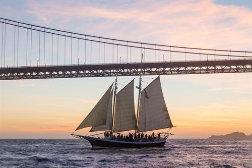 Spring Equinox Sunset Sail 1