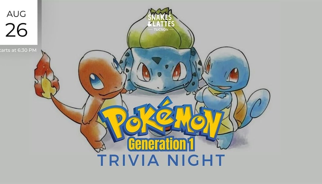 Pokémon GEN 1 Trivia Night 1