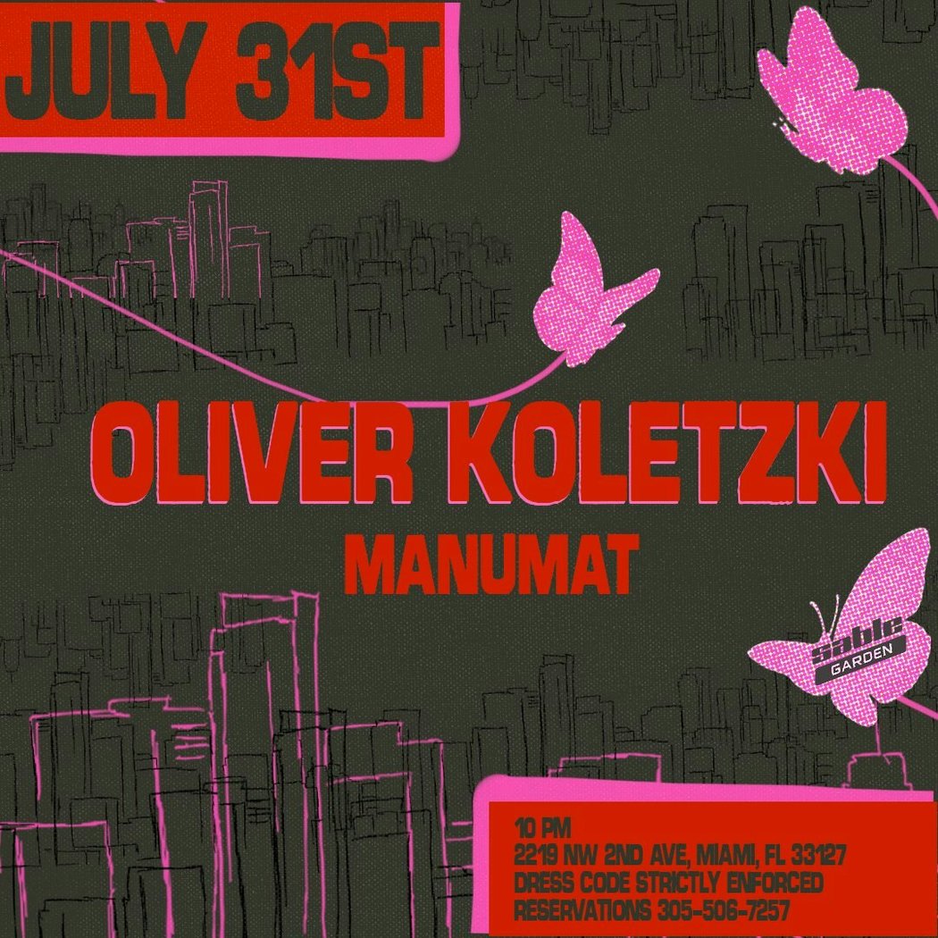 Oliver Koletzki + Manumat 1