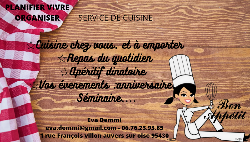 EVA cuisinière Indépendante 3