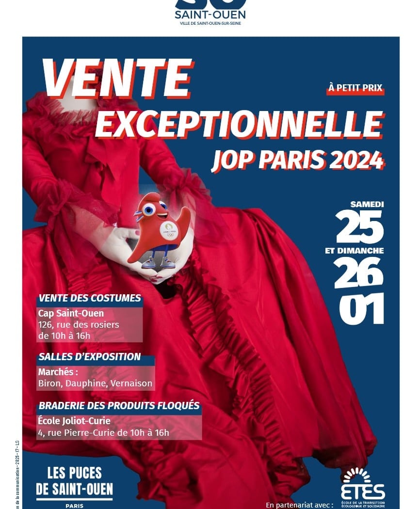 Vente exceptionnelle Jeux Paris 2024 1