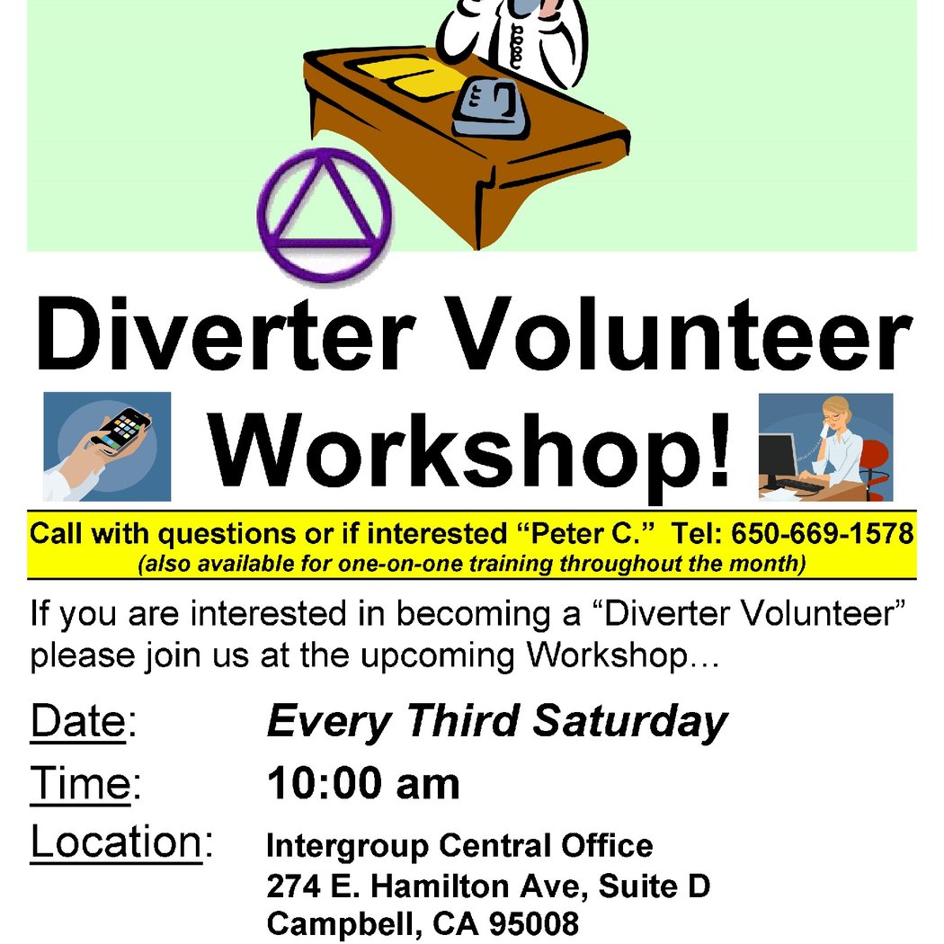 Diverter/12th Steppers Workshop 1