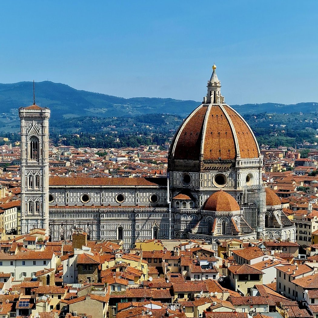 Sui tetti di Firenze, da Palazzo Vecchio 1