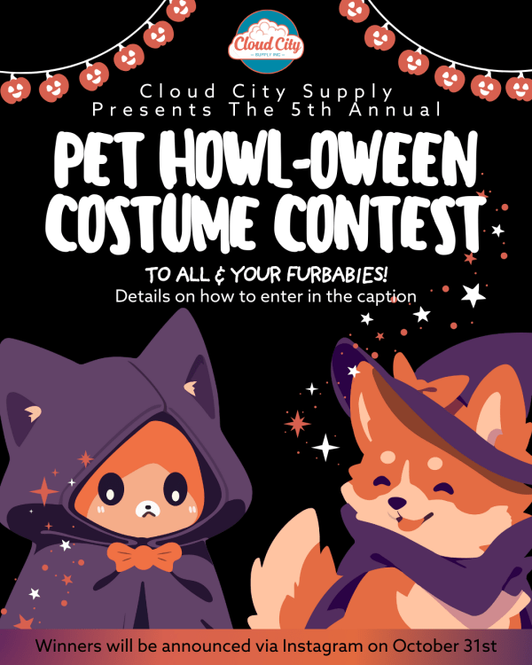 5th Annual Cloud City Howl-oween Pet Costume Contest
