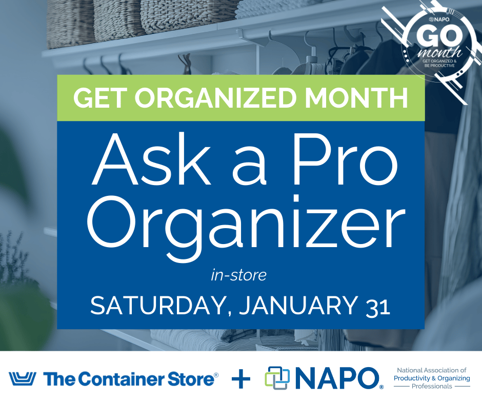 Get Organized Month Celebration 1