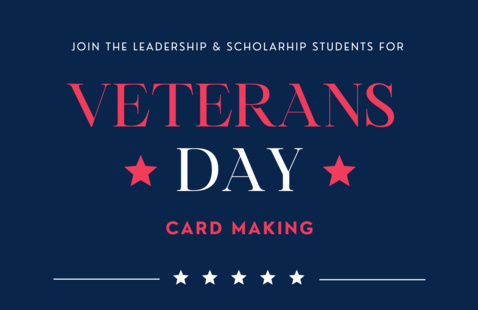 Veterans Day Card Making 1
