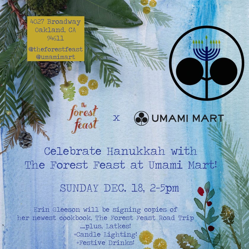 Forest Feast Hanukkah Party + Popup 1