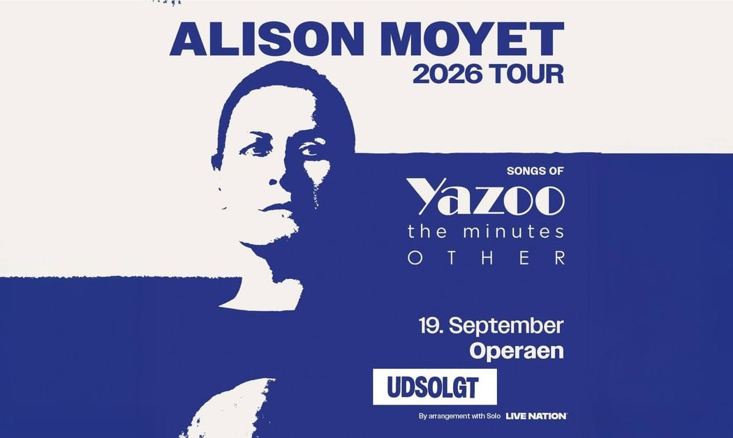 ALISON MOYET: 2026 Tour – Songs of Yazoo, the minutes & Other