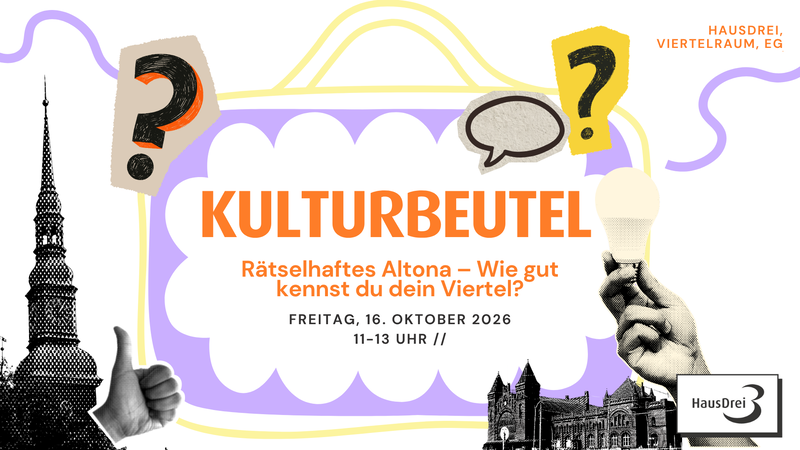 KulturBeutel // Rätselhaftes Altona – Wie gut kennst du dein Viertel?