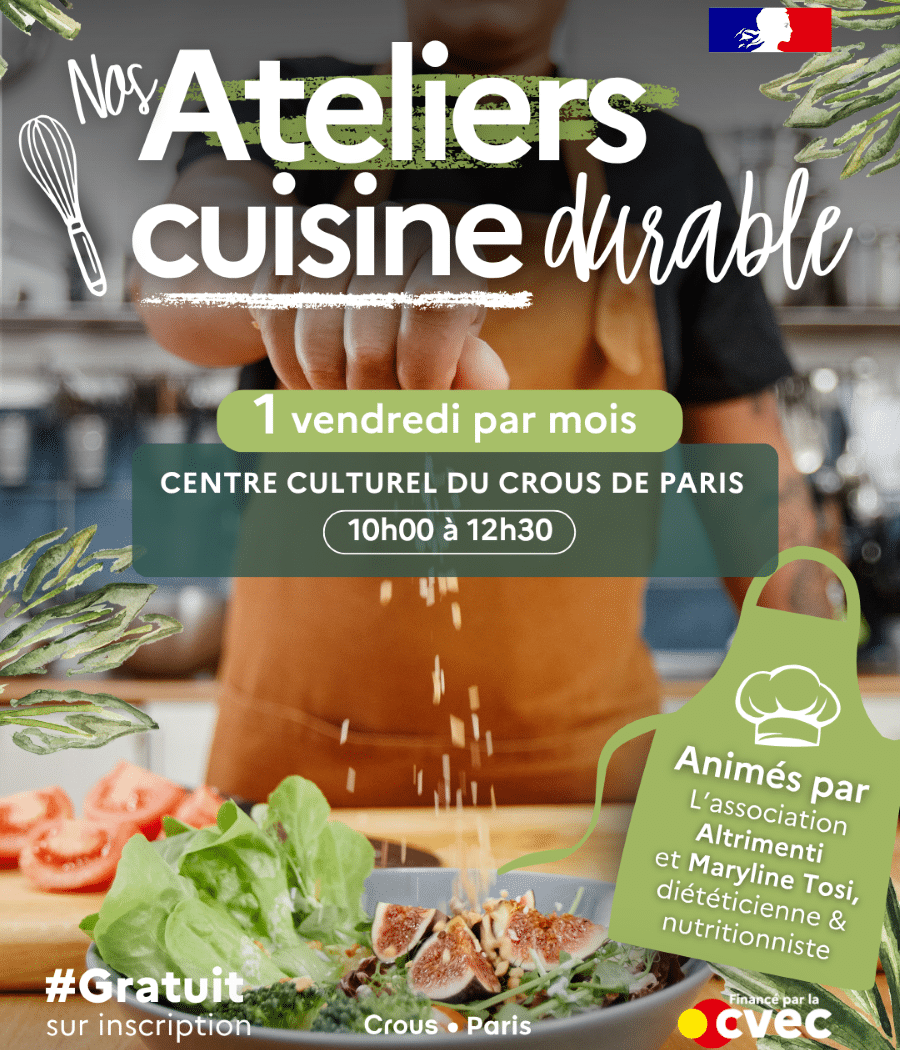 Ateliers de cuisine durable