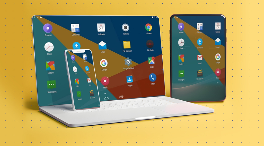 Tablette et smartphone 1