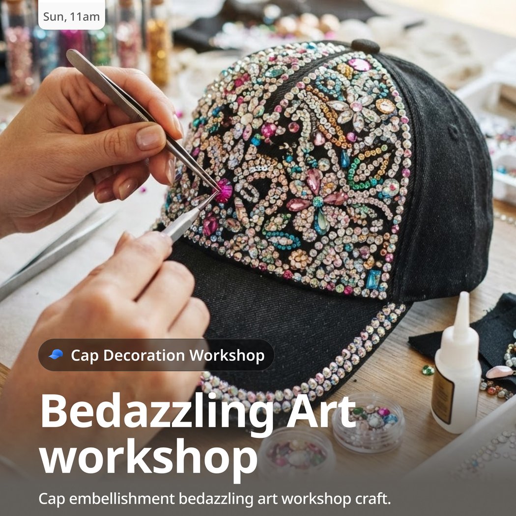 Bedazzling Art Workshop 1
