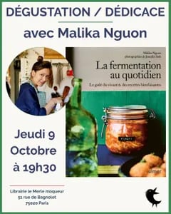 Dégustation / Dédicace avec Malika Nguon 1