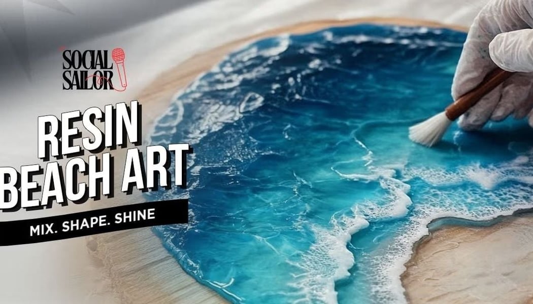Resin Beach Art Date 1