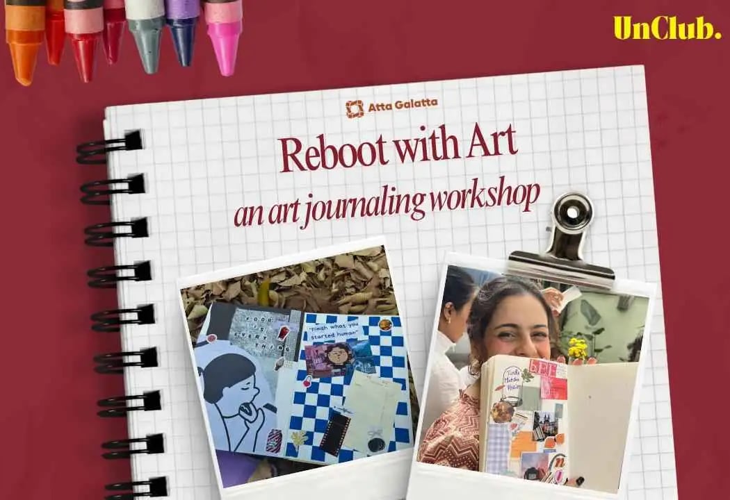 Reboot With Art Journaling workshop by Yukti Grover 1
