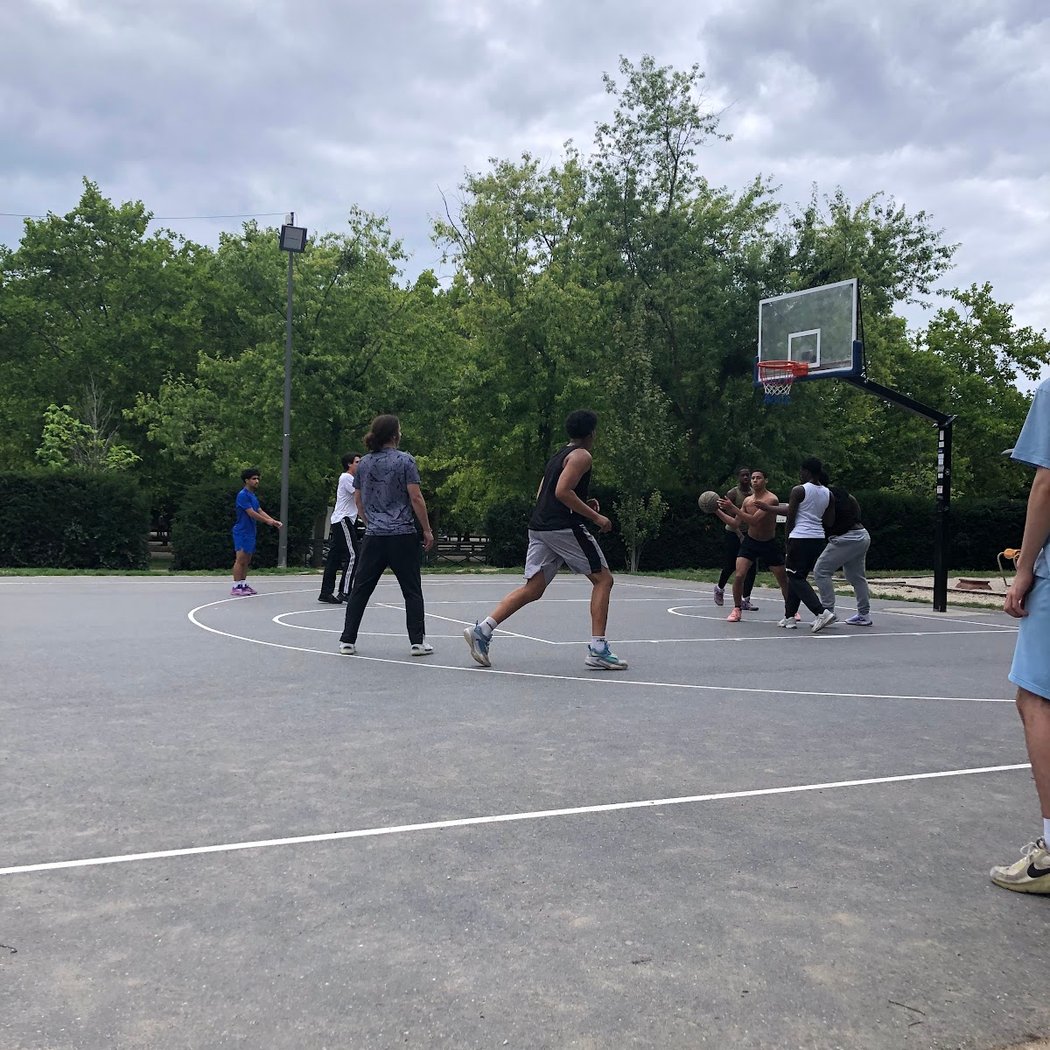 Terrain de basket : Playground Michel Lorry 2