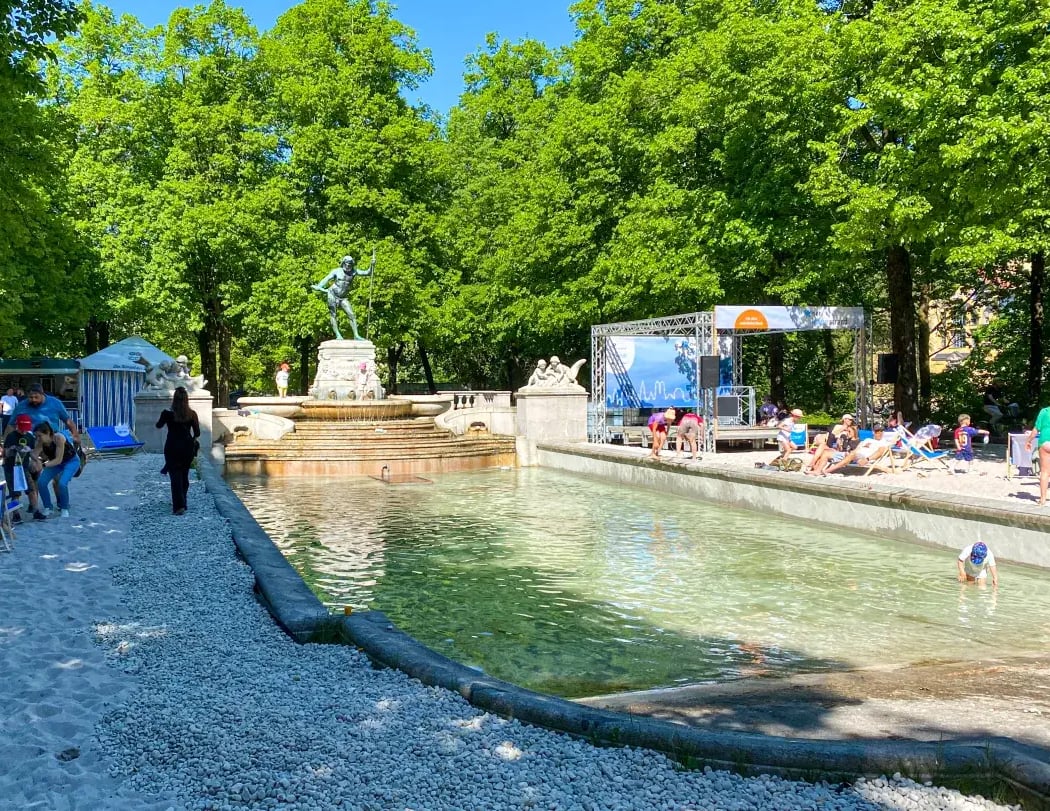 M-net Kulturstrand an der Isar 1