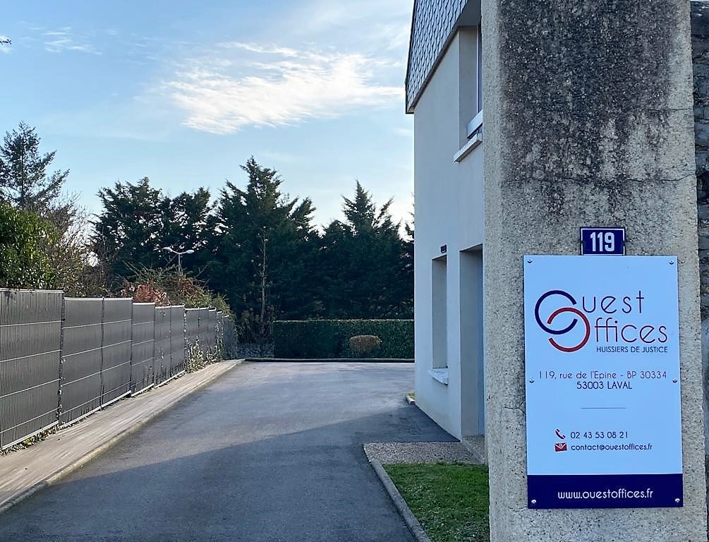 OUEST OFFICES, Commissaires de Justice, LAVAL 3