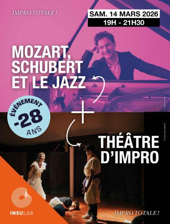 Schubert, Mozart et le jazz + Cours de théâtre d’impro 1