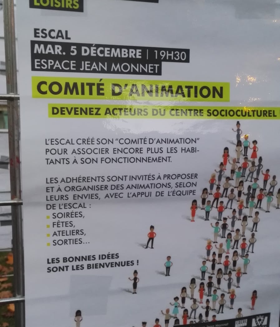 Les ateliers adultes de l’ESCAL 1