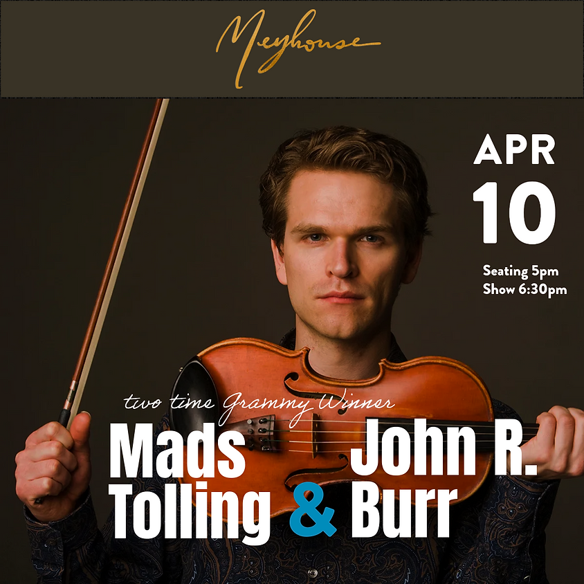 Two-time Grammy Winner Mads Tolling with John R. Burr 1