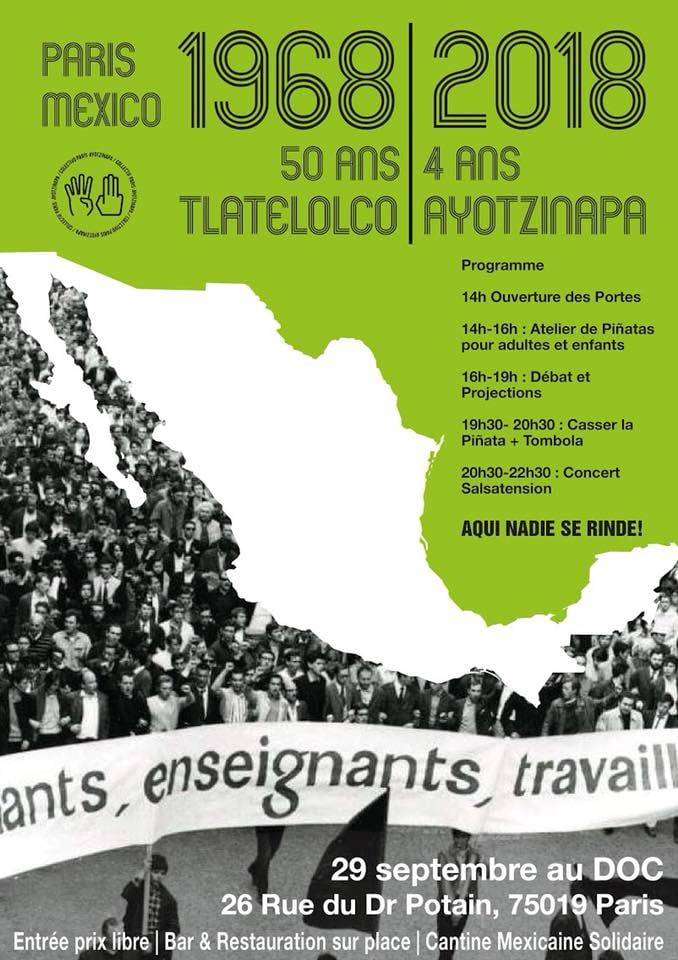 68/18 : Journée contre la violence d’Etat au Mexique 1