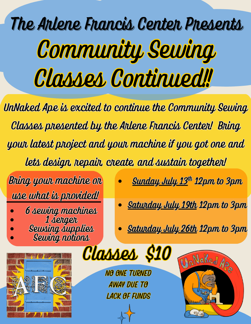 Community Sewing Class 1