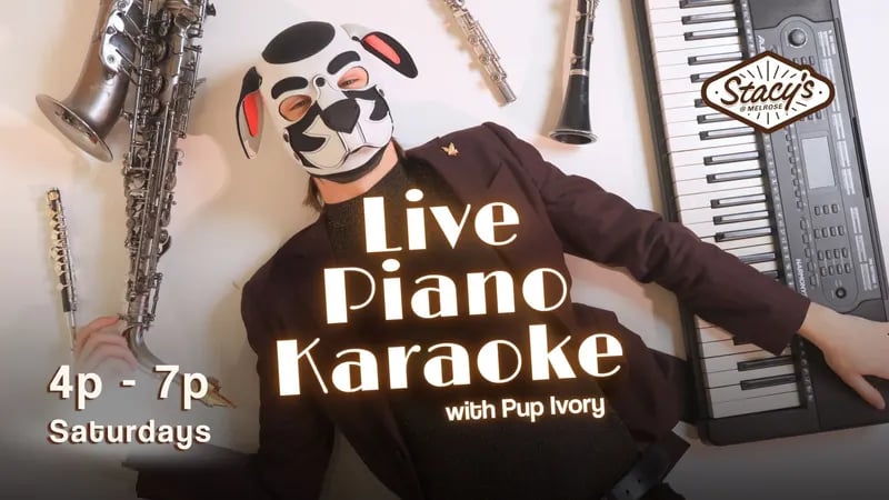 Live Piano Karaoke with Pup Ivory