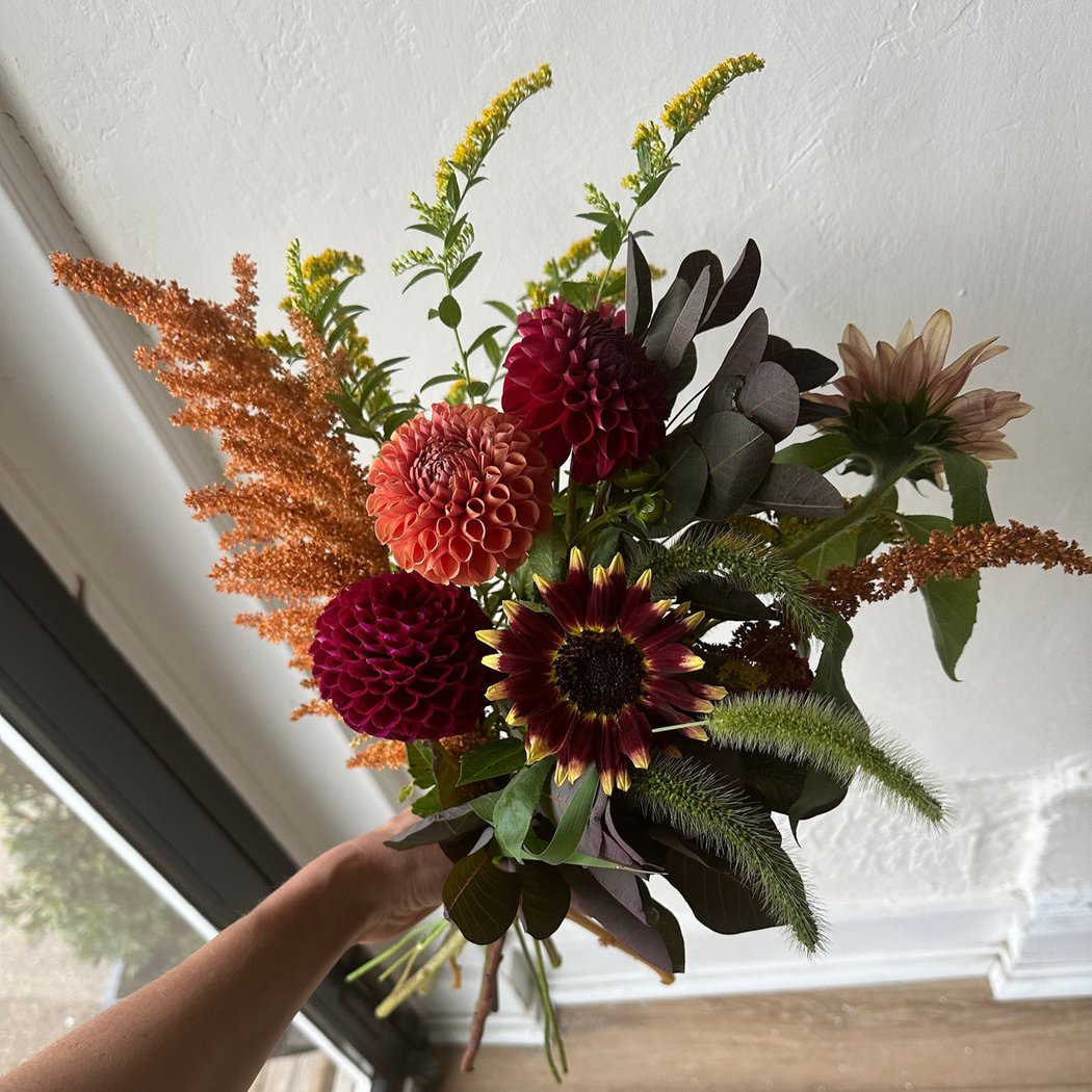 Fall Bouquet-Making Workshop 1