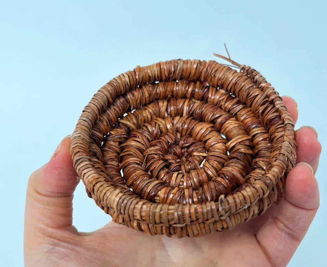 One Day Intensive Pine Needle Baskets 1