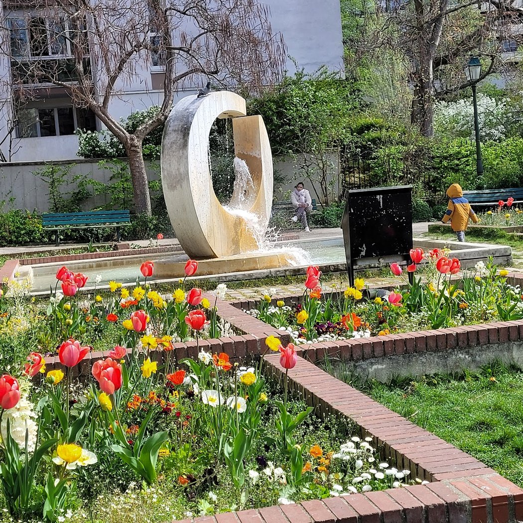 Square des Saint-Simoniens - Ménilmontant 1