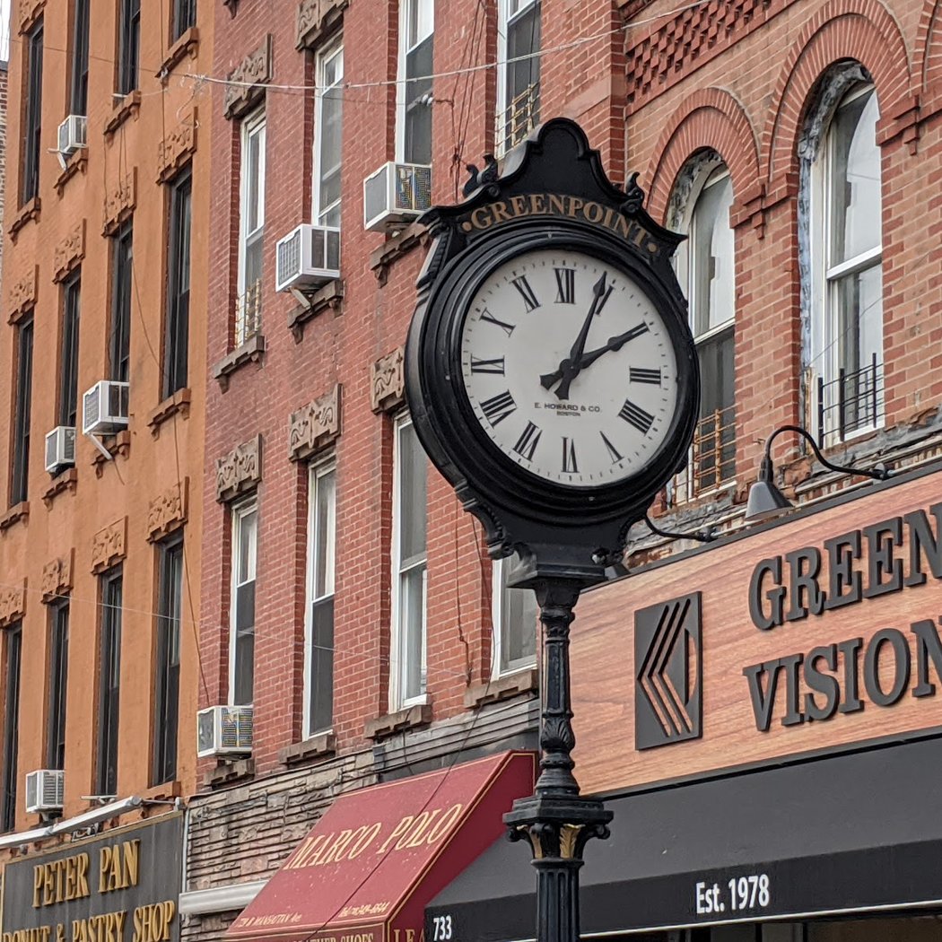 Greenpoint Sidewalk Clock 3