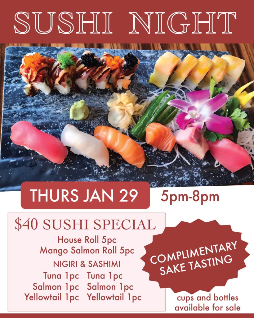 Sushi Night 1