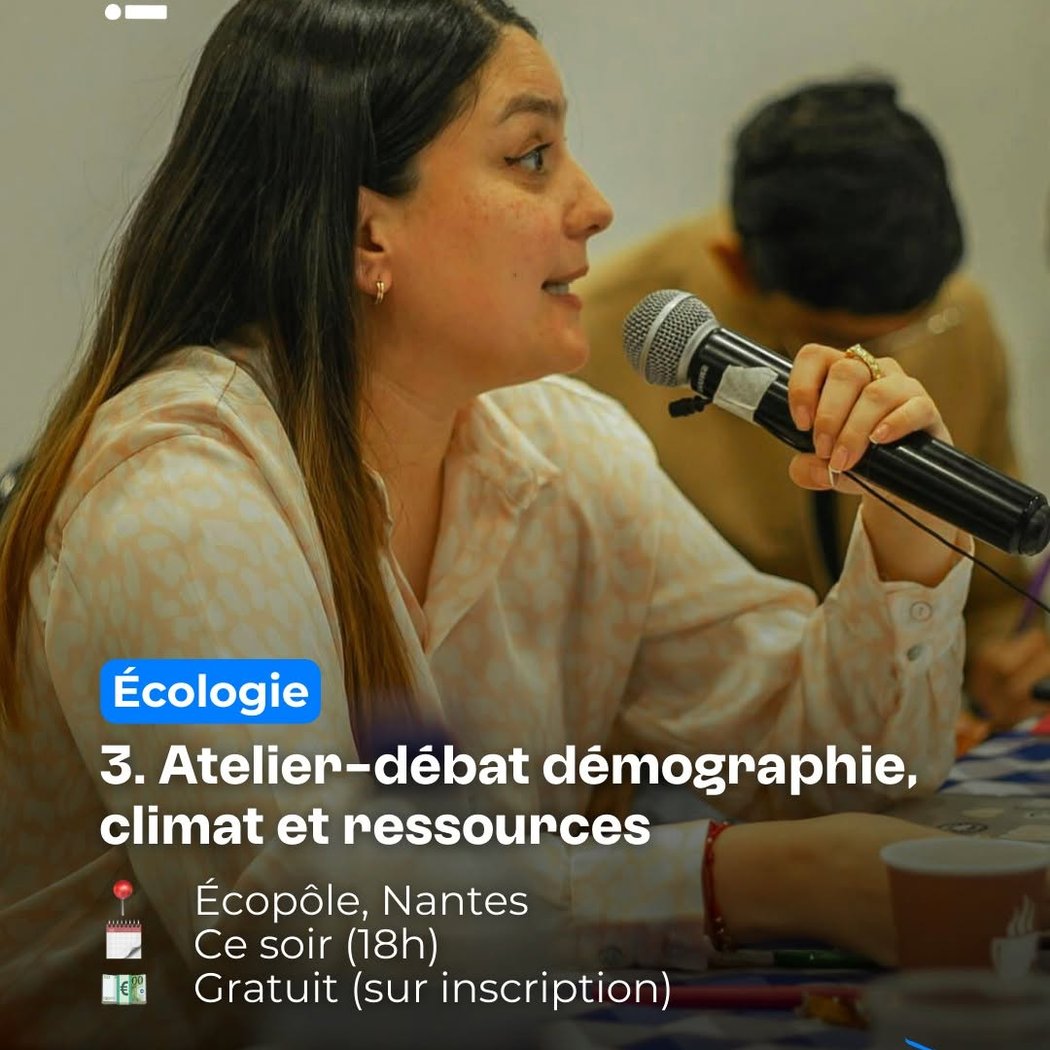 Atelier-débat démographie, climat et ressources 1