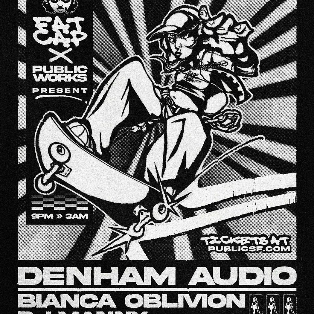 Denham Audio, Bianca Oblivion, DJ Manny presented by FATCAP & Public Works 1