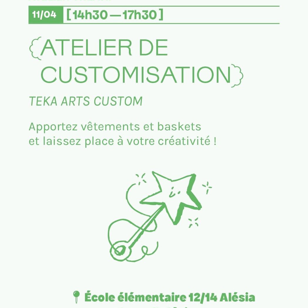 Atelier de Customisation 1