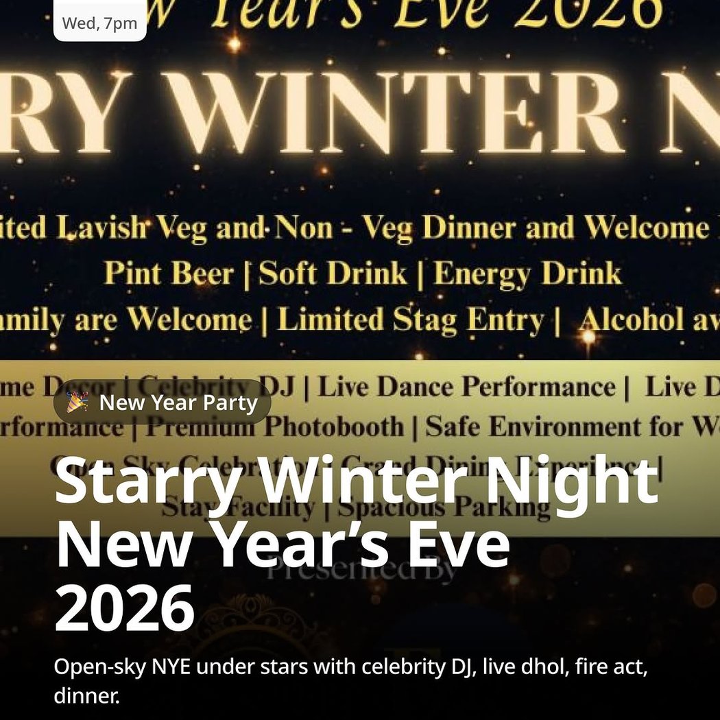 Starry Winter Night – New Year’s Eve 2026 1