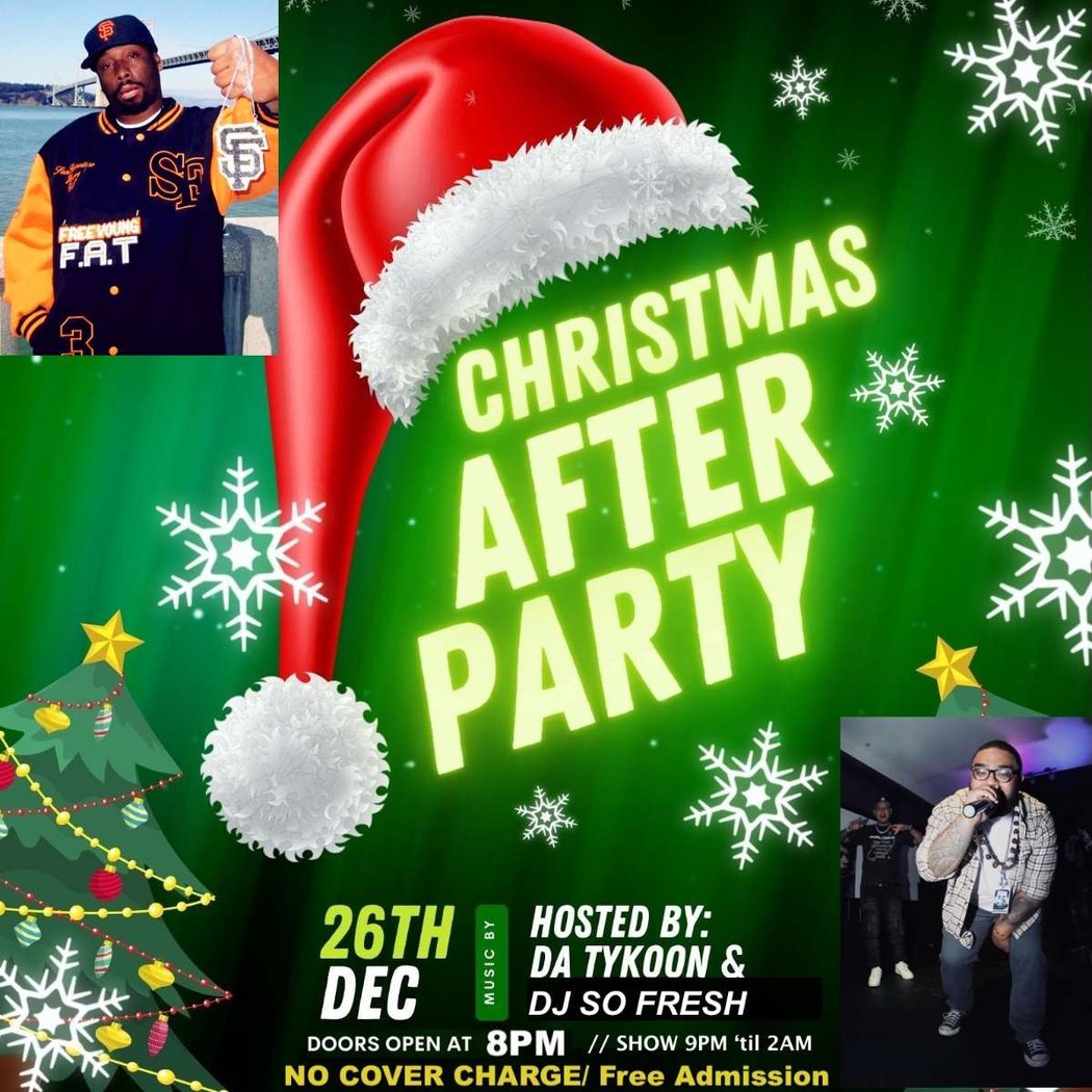 X-MAS AFTER PARTY HIP HOP feat. DA TYKOON & DJ SO FRESH 1