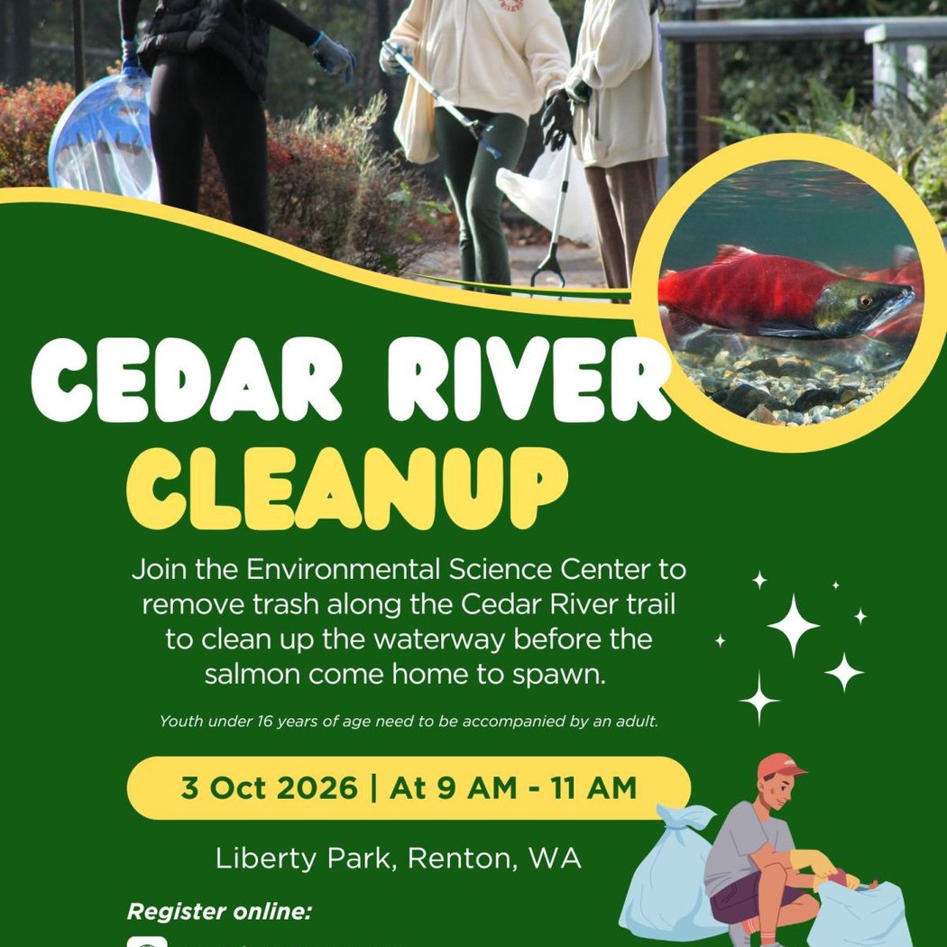 Cedar River Trash Cleanup 1