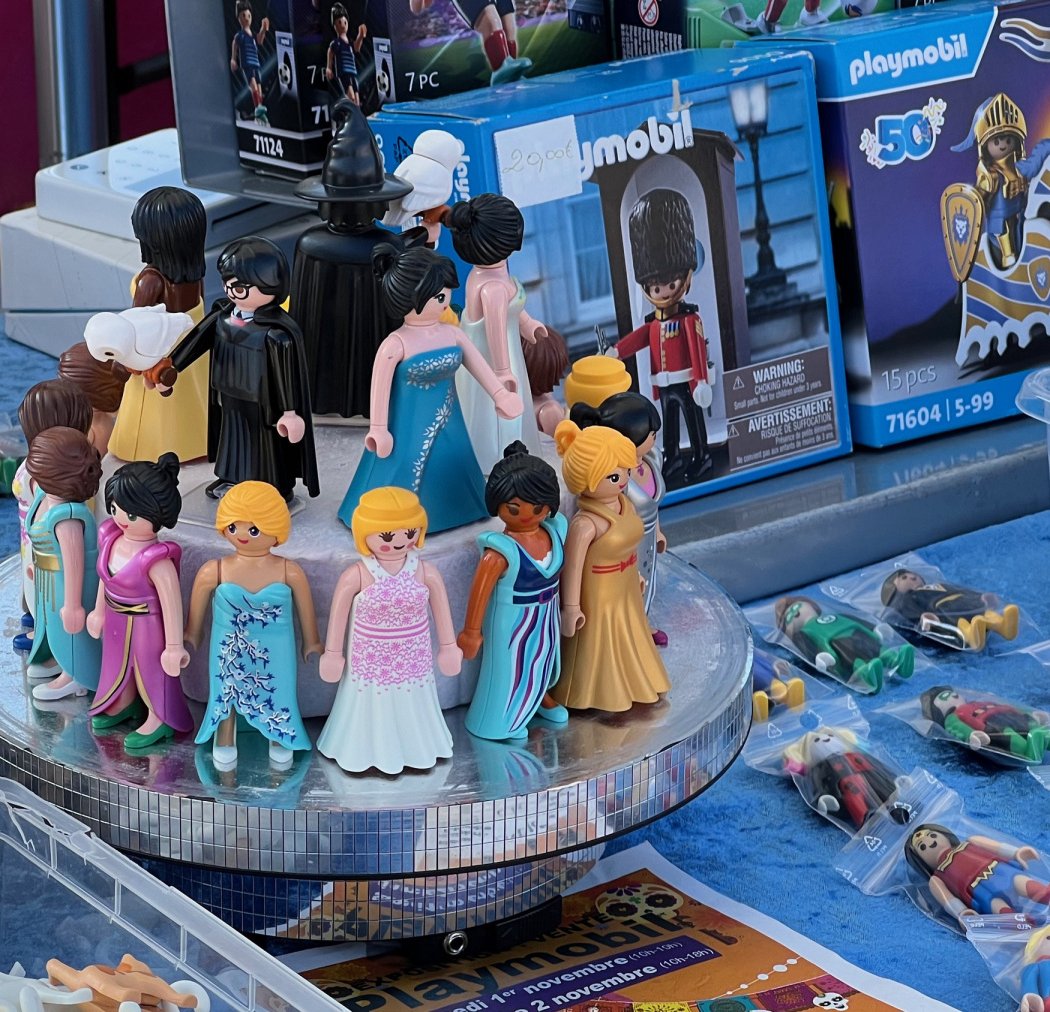 Exposition-vente de Playmobil 3