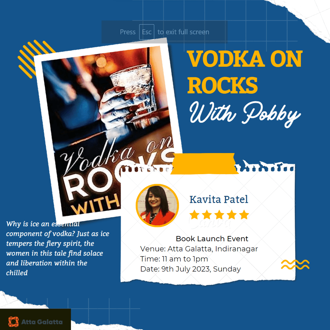 Book Launch Party for 'Vodka on Rocks with Pobby' 1