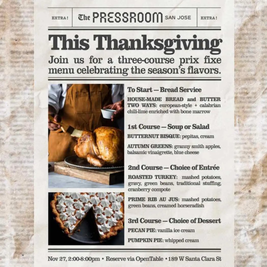 This Thanksgiving, Relax and Let Us Do the Cooking 1