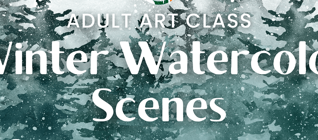 Winter Watercolor Scenes 1