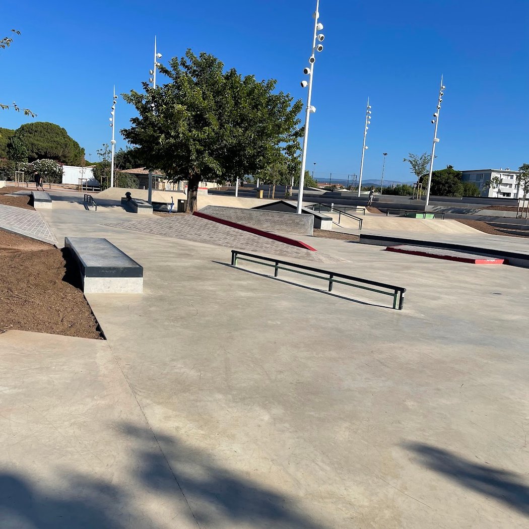 Skatepark de la Base nature François Leotard 2