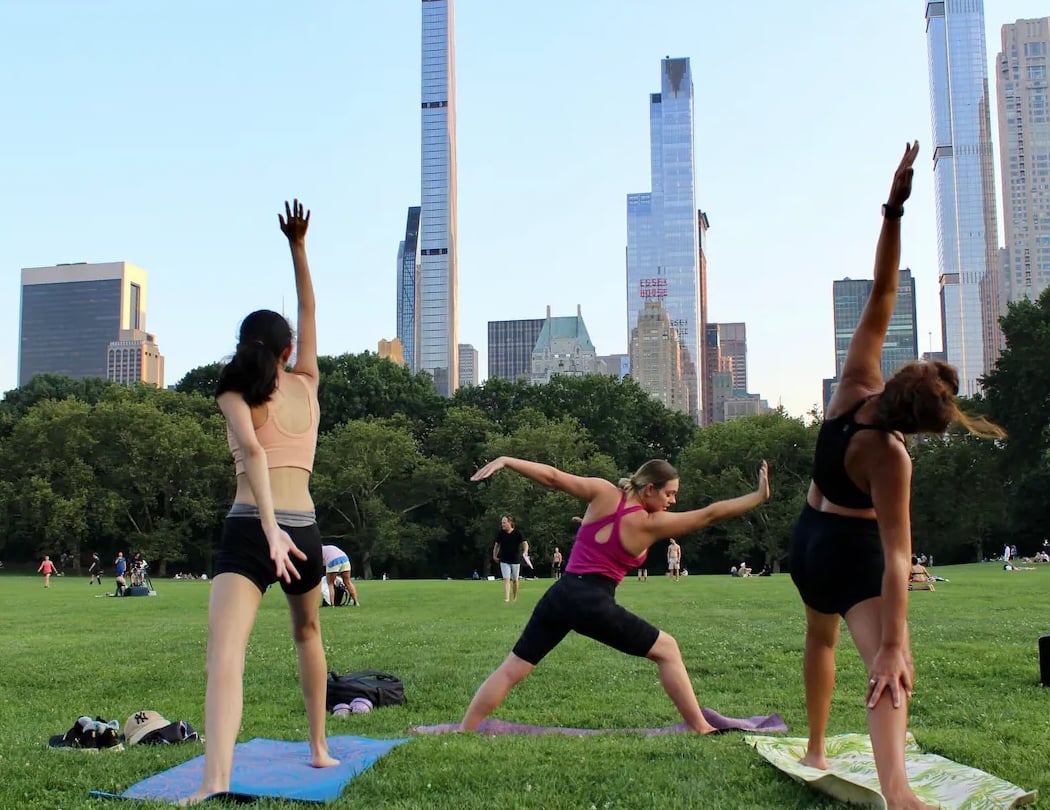 Yoga in Central Park 2