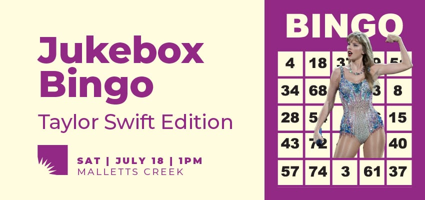 Jukebox Bingo: Taylor Swift Edition 1