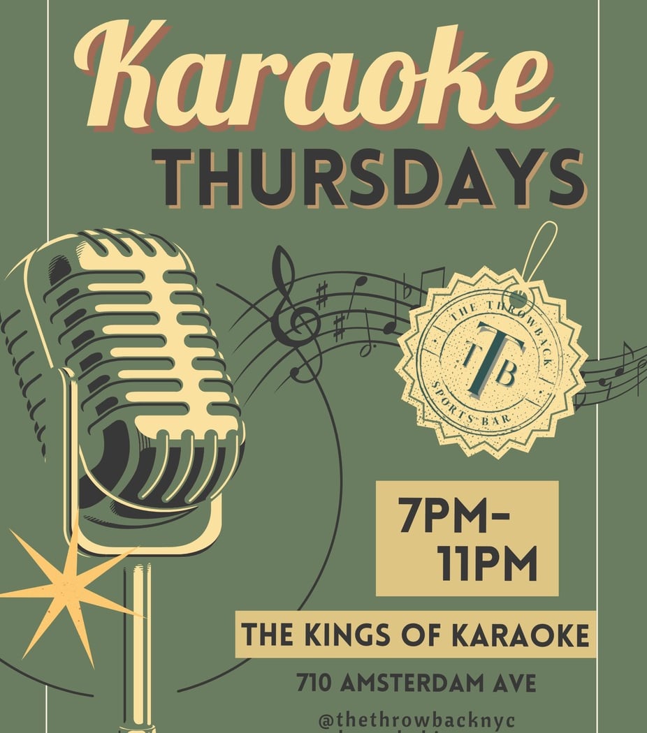 The Throwback Karaoke Night 1
