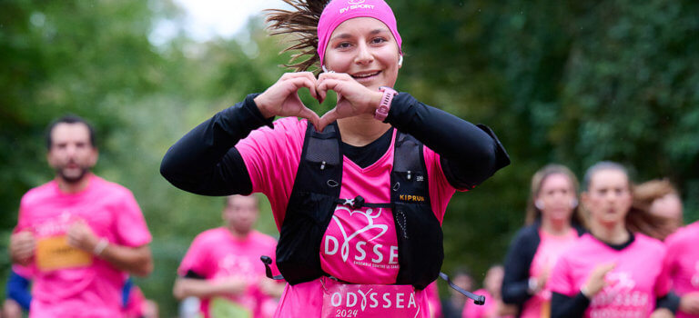 Course Odyssea contre le cancer du sein 1