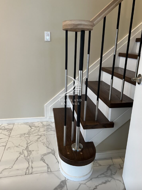 Wrought Iron & Metal Stair Railings Brooklyn 2